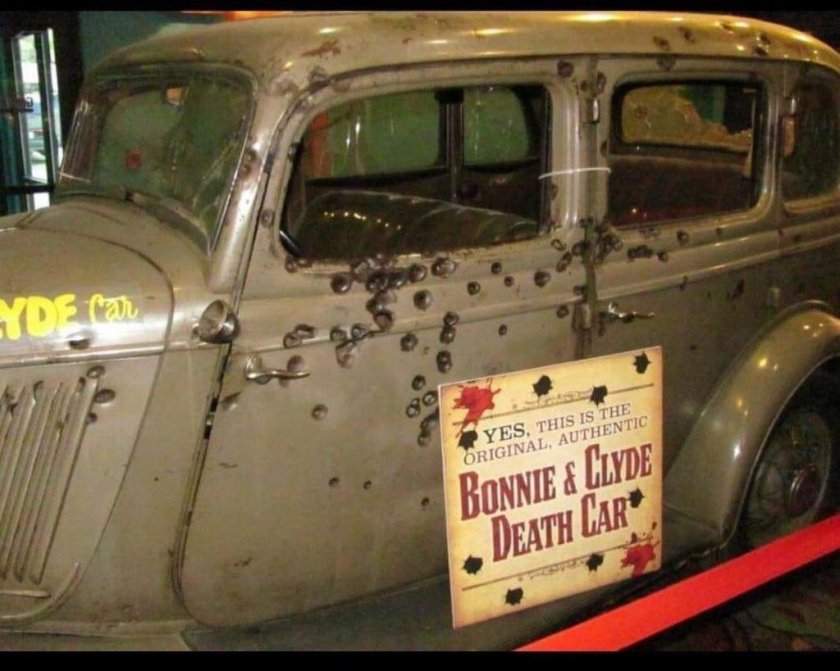 Ford v8 Бонни и Клайда