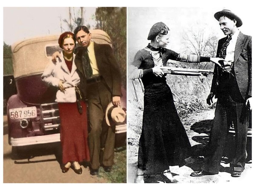 Бонни Паркер и Клайд бэрроу