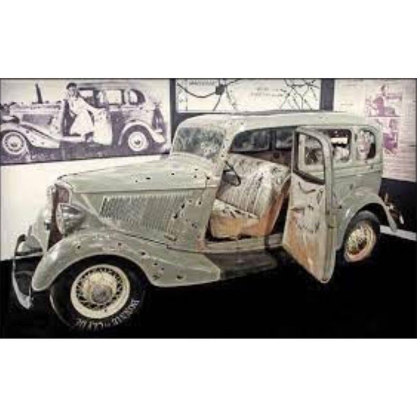 Форд Бонни и Клайда в музее