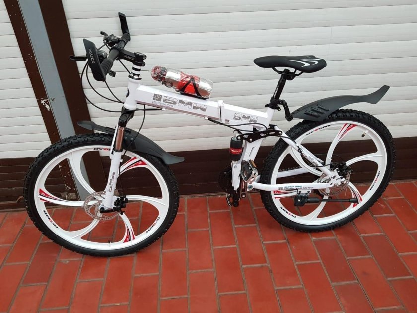 Велосипед BMW складной
