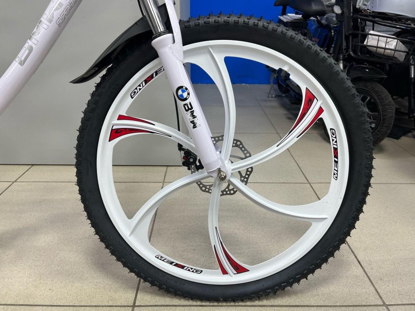 Велосипед бмв на литых дисках