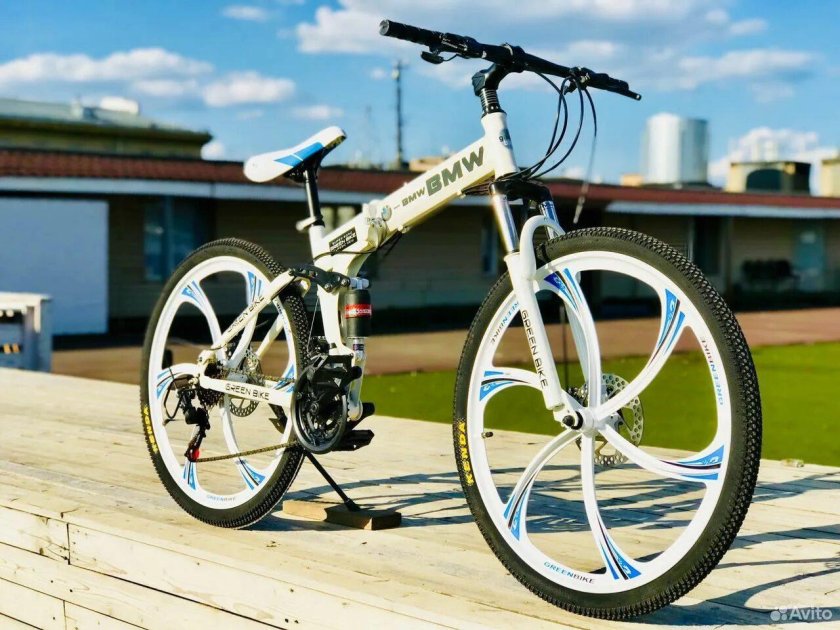 Велосипед БМВ складной