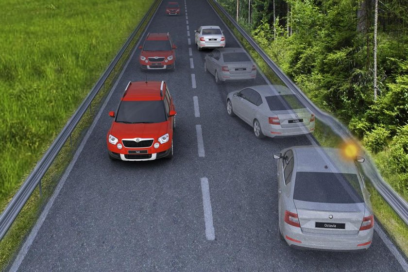 Система экстренного торможения