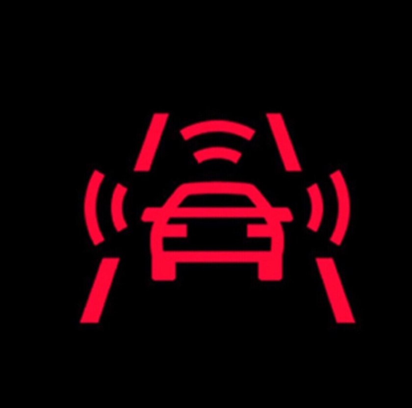 Система экстренного торможения значки