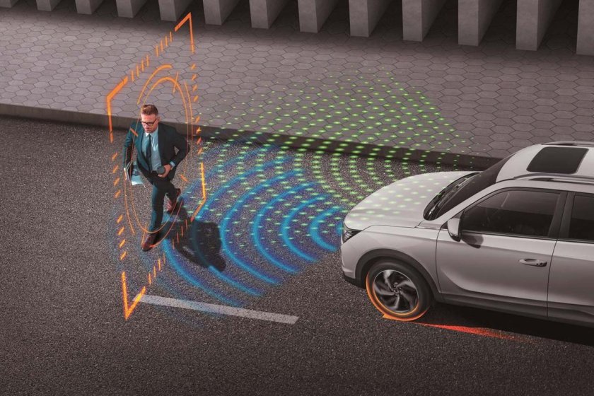 Экстренное торможение автомобиля
