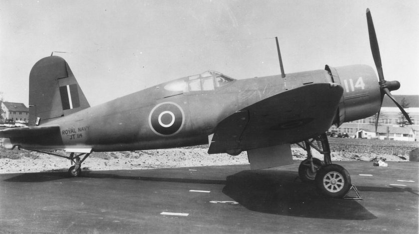 Corsair fleet air arm