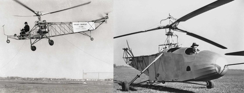 Первый вертолет сикорского