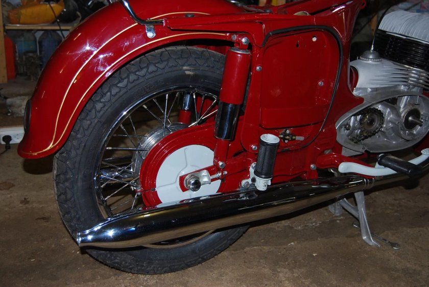 Мотоцикл Ява 350 старушка