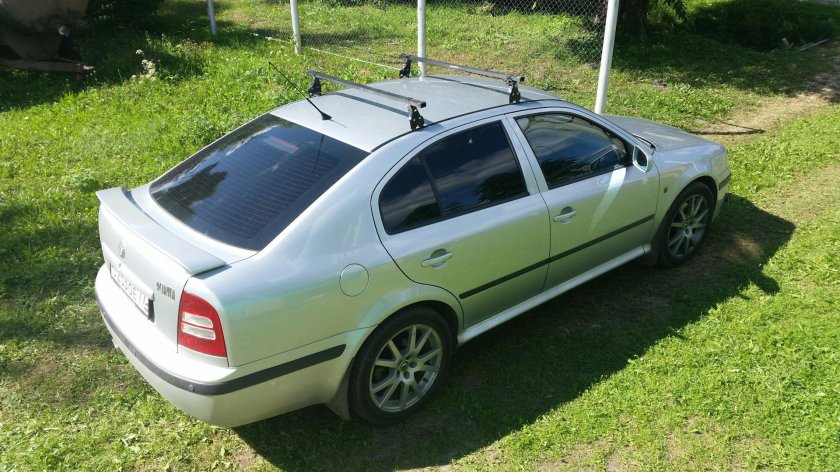 Багажник на крышу Шкода Октавия а4