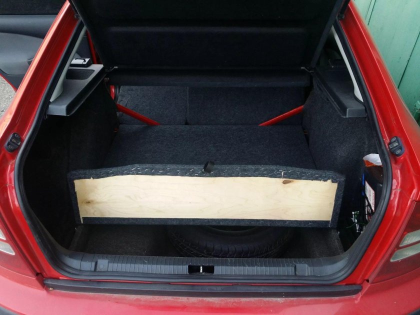 Пол багажника Skoda Octavia