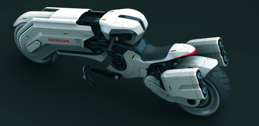 Honda футуристичный мотоцикл