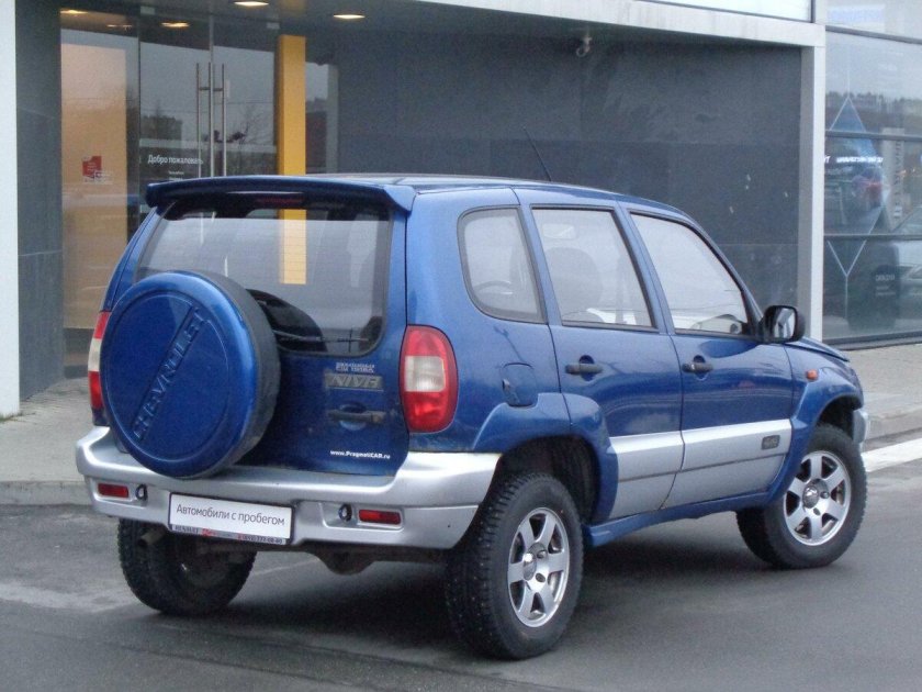 Шевроле Нива 2006 синий