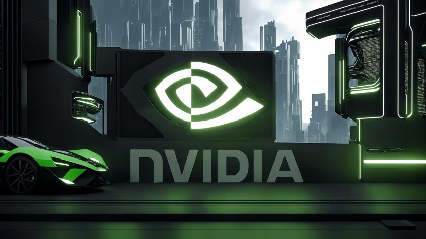 NVIDIA логотип
