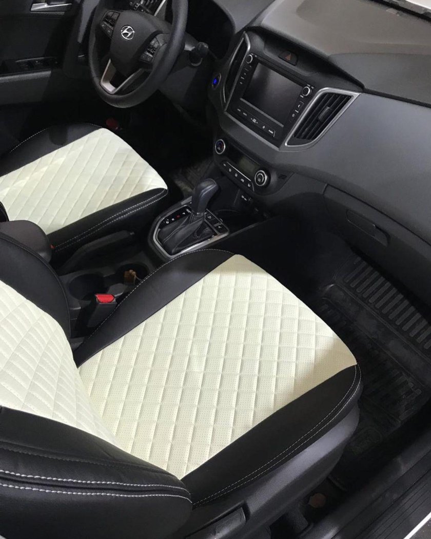 Чехлы на Hyundai Creta экокожа