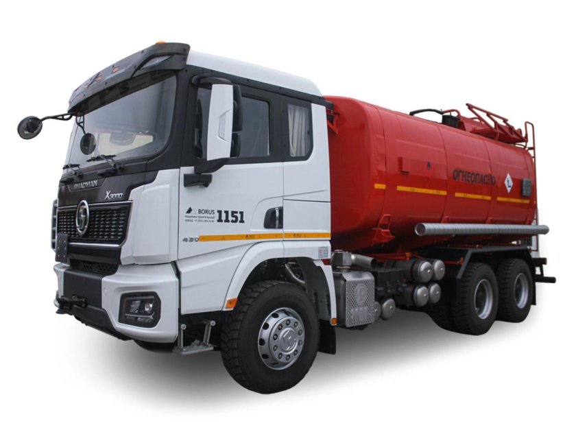 Shacman x3000 с цистерной