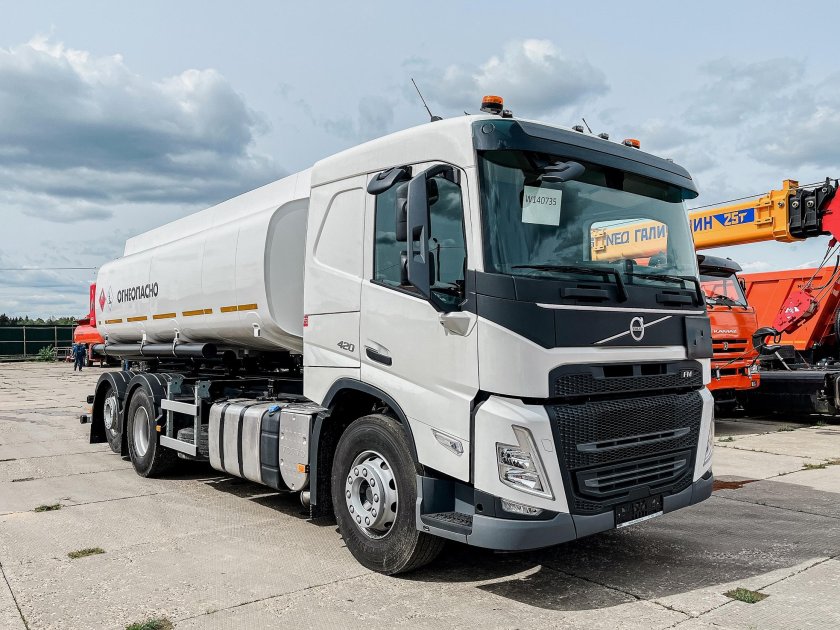 Новые тягачи Вольво 2022 года