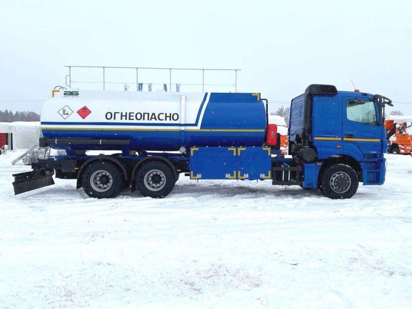 АТЗ С нижним наливом