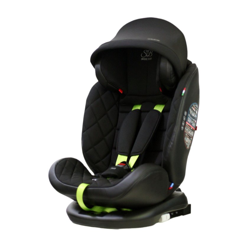 Автокресло sweet baby suburban 360 isofix black