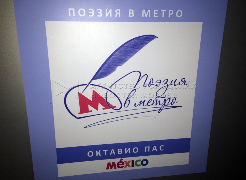 Поезд поэзия в метро