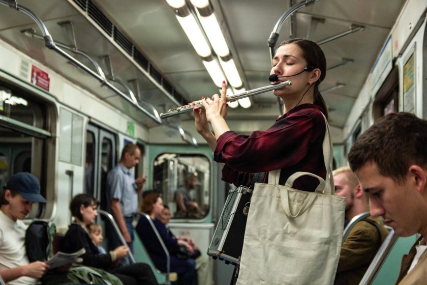 Музыканты в метро