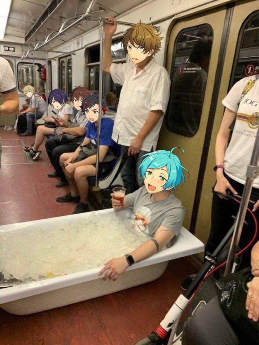 Смешные в метро