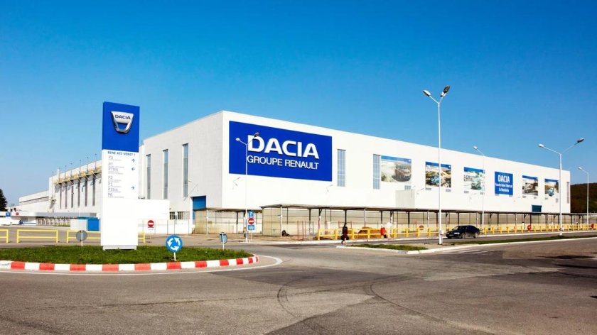 Завод Dacia в Румынии