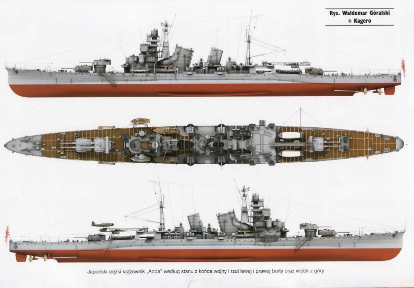 Японский крейсер Аоба