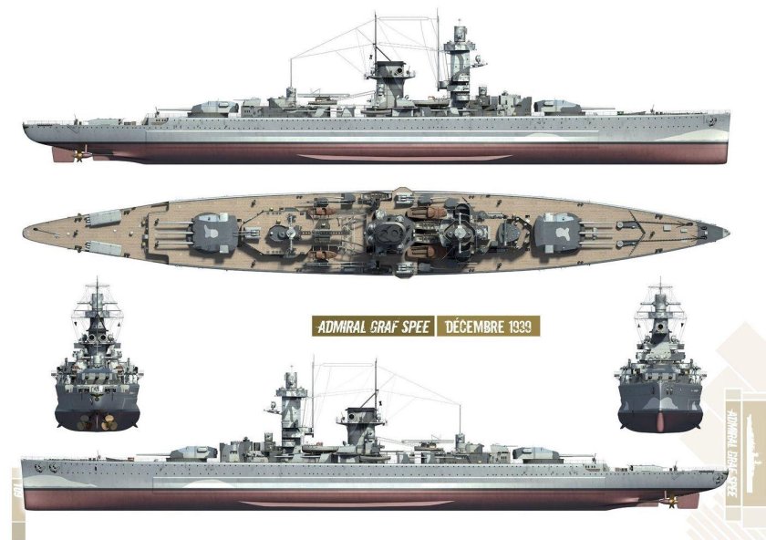 Крейсер Адмирал Граф Шпее