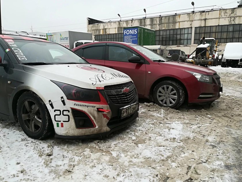 Фендеры на Шевроле Круз