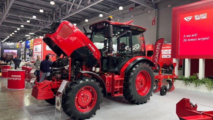 Новый трактор беларус
