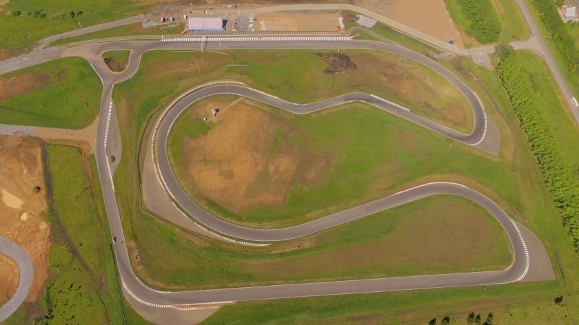 Гоночная трасса вид сверху