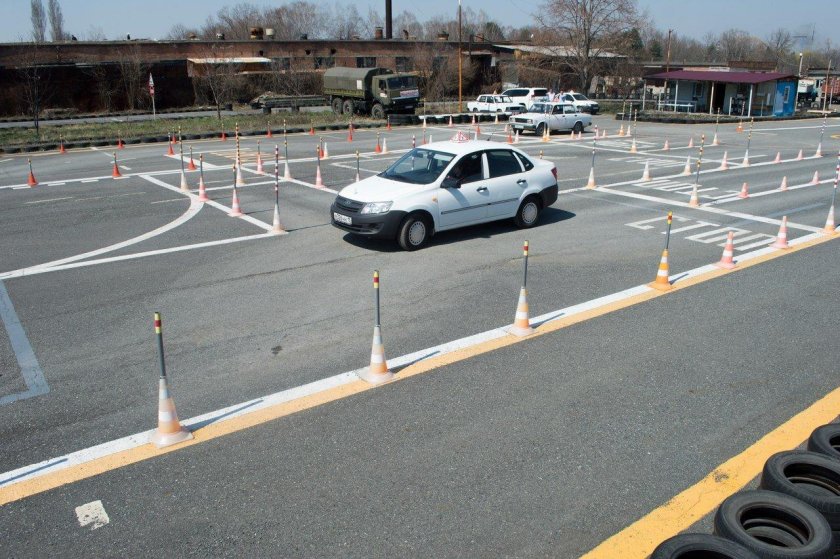 Площадка для вождения