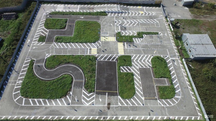 Учебный автодром проект