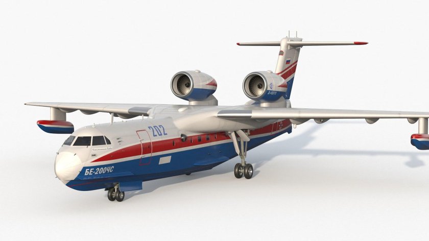 Самолёт-амфибия бе-200чс