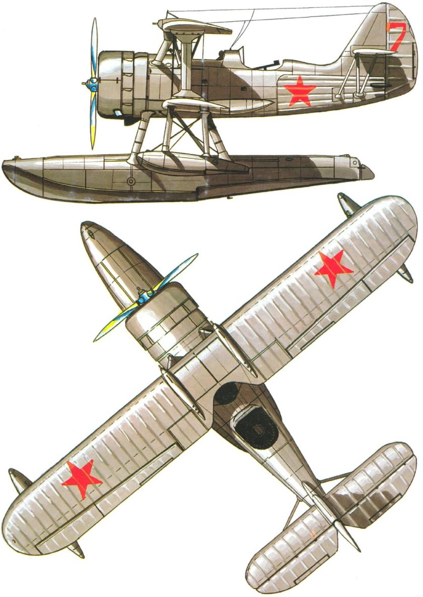 Гидросамолет кор-1 бе-2