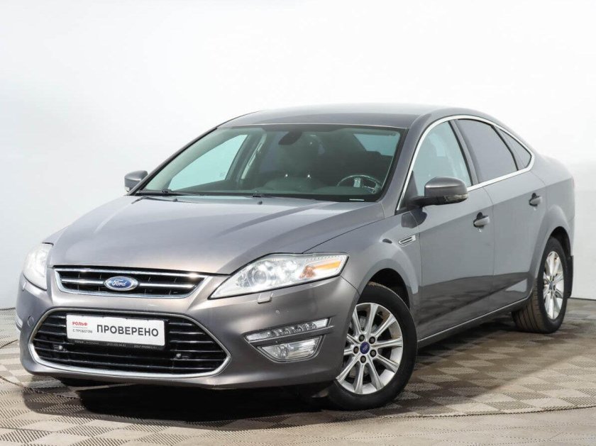 Серый Форд Мондео 4 Рестайлинг