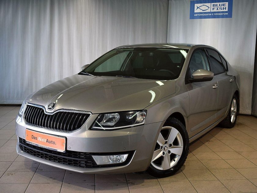 Skoda octavia a7 бежевая