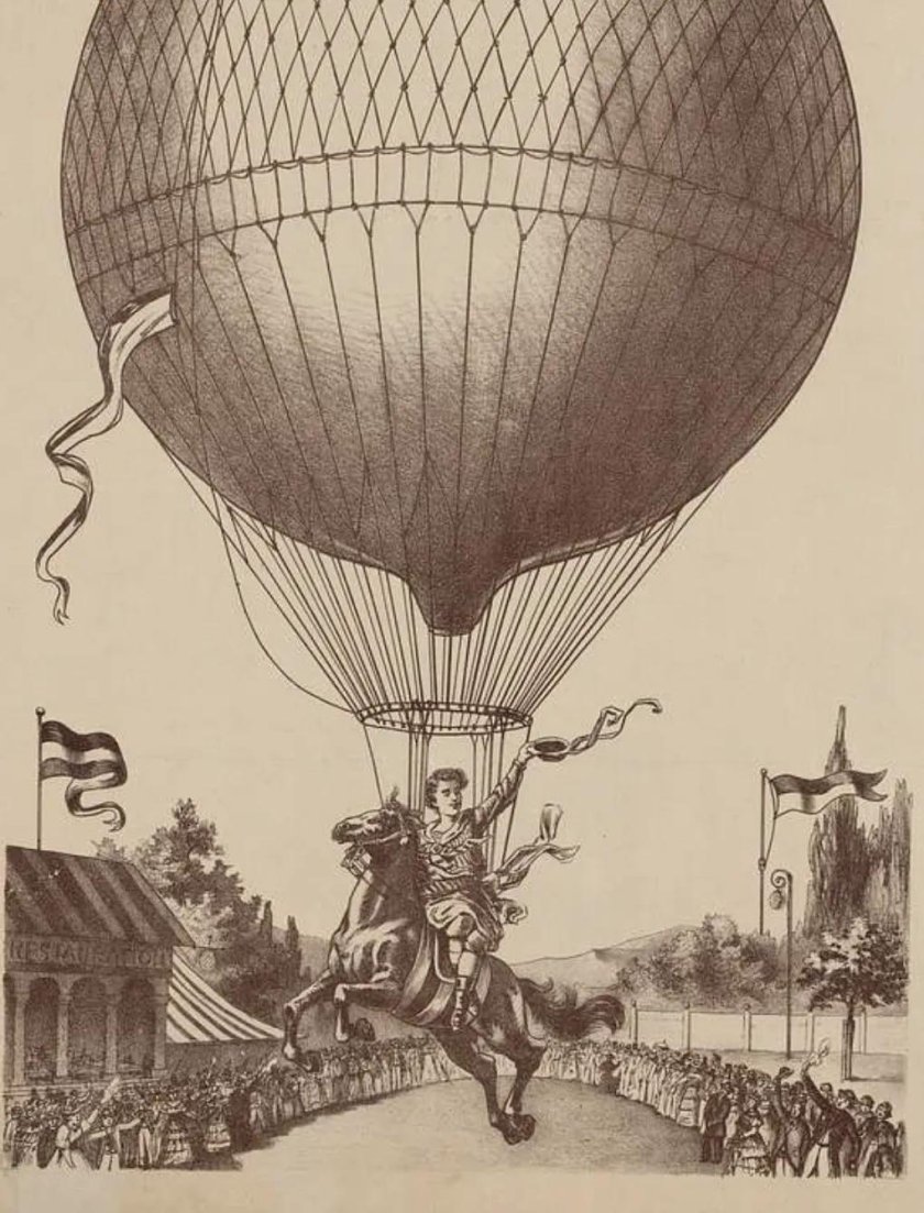 Аэростат 19 века