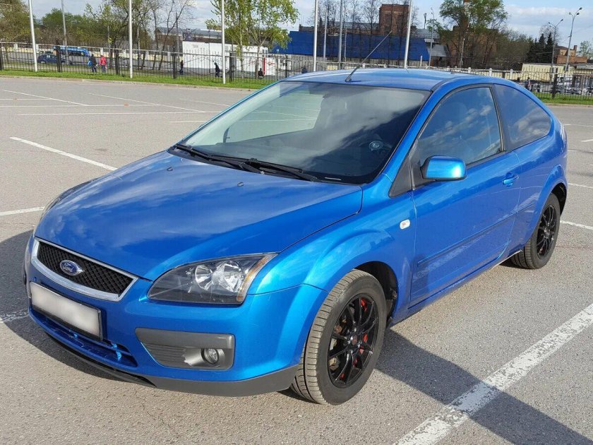 Ford Focus 2 синий