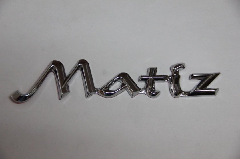 Шильдик Дэу Матиз