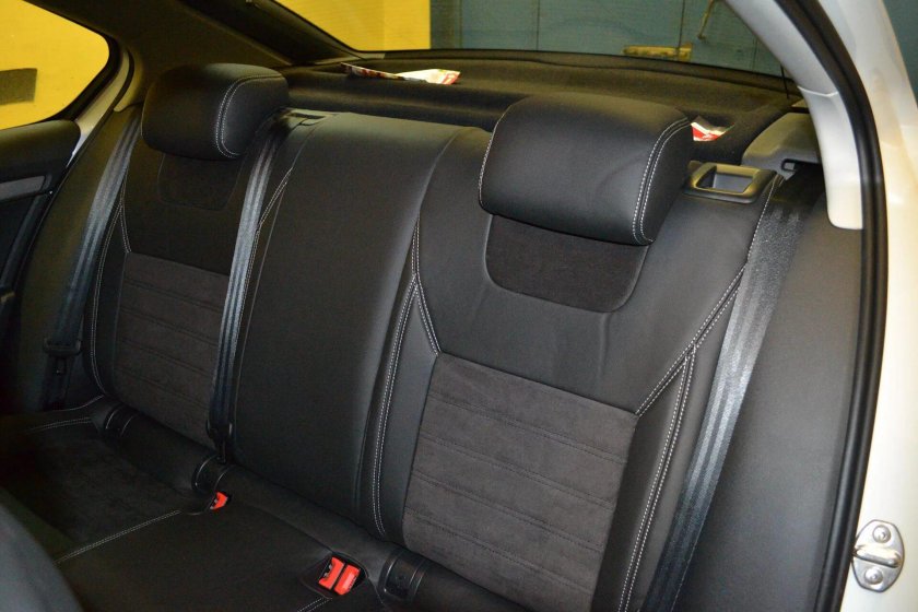 Чехлы на Шкода Октавия а7 алькантара