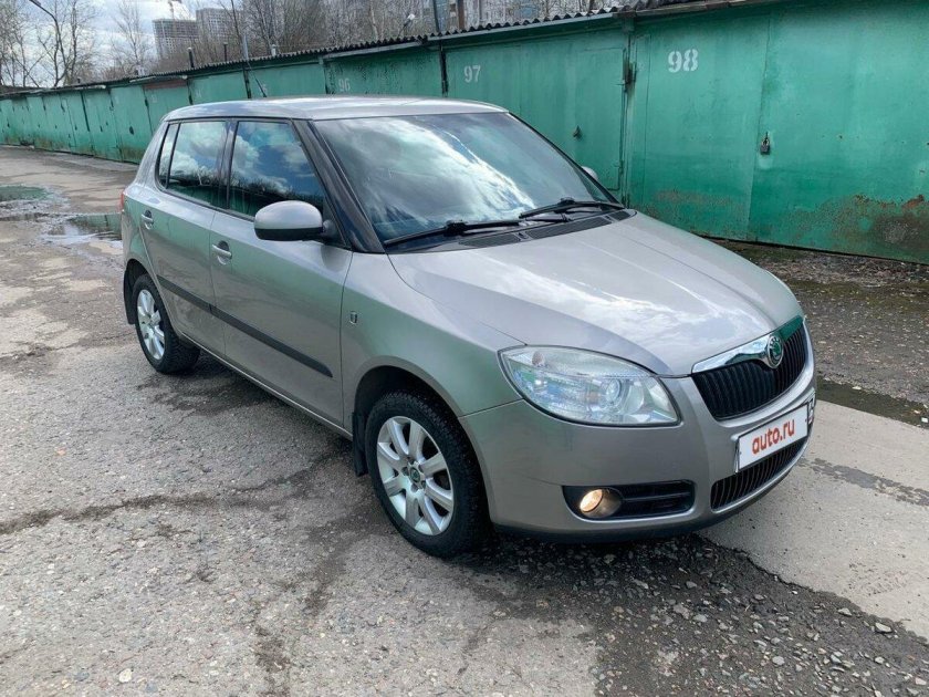 Шкода фабия 2 2008