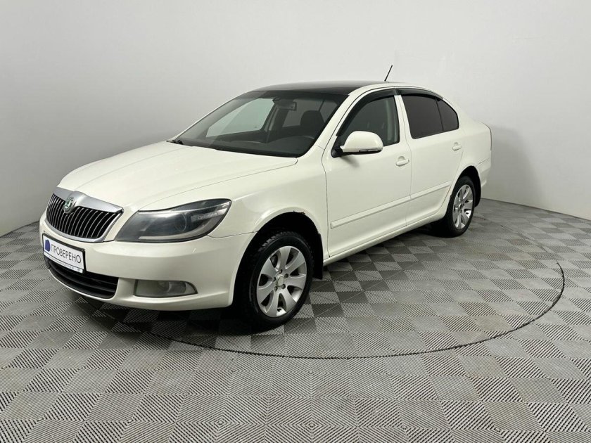 Skoda Octavia a5 2007 белая