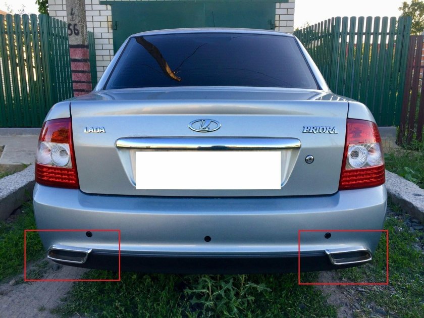 Лада Приора 2 сзади