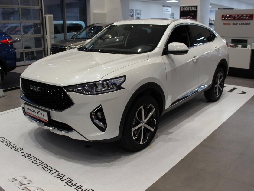 Haval f7x белый