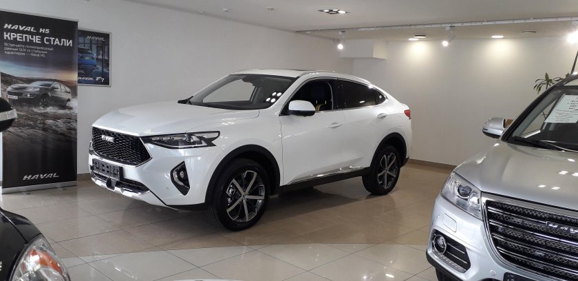 Хавал ф7х белый