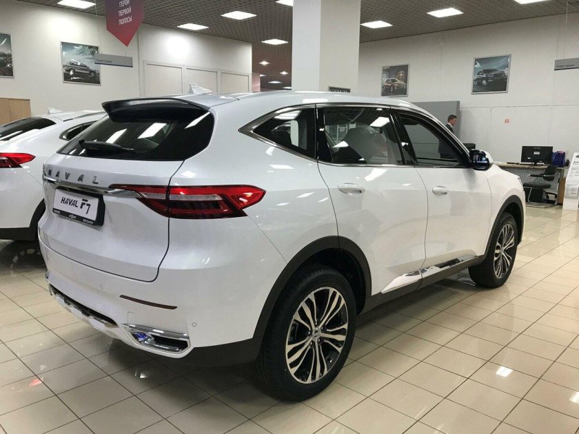 Haval f7 белый