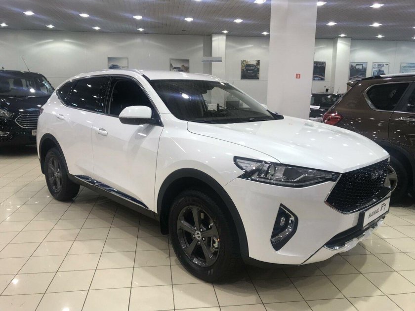 Haval f7 белый Premium