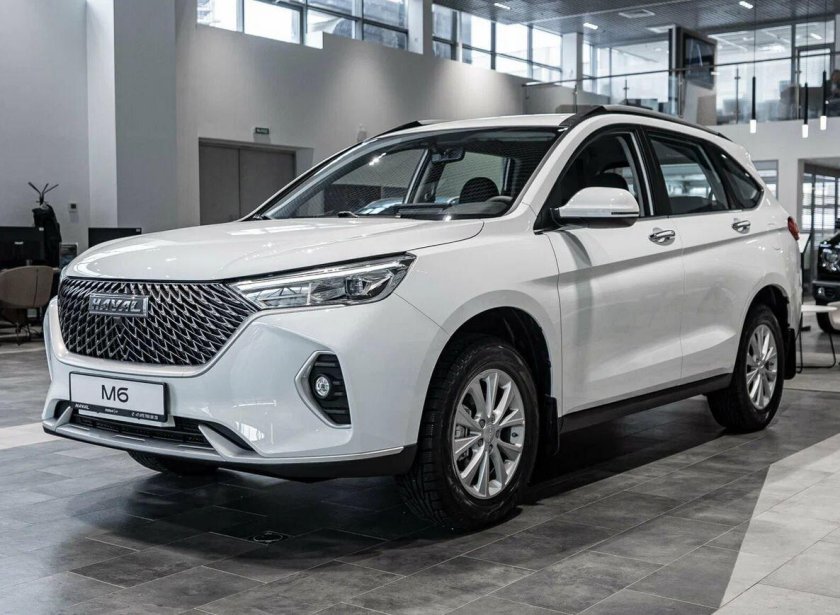 Белый haval m 6