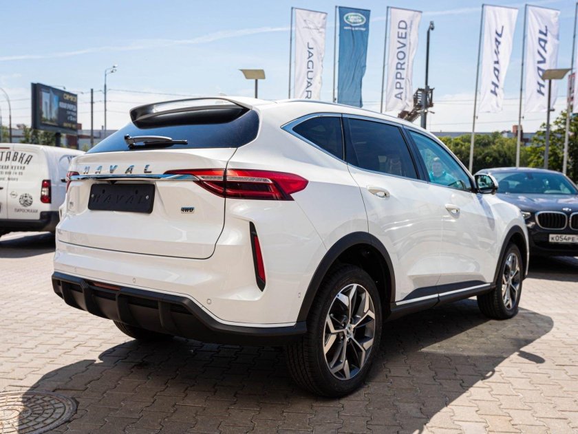 Haval f7 белый перламутр